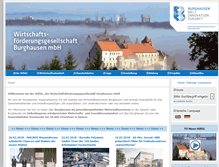 Tablet Screenshot of burghausen.com